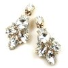 Absolue Earrings Clips ~ Clear Crystal*