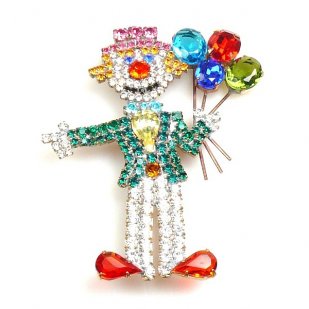 Clown with Balloons ~ Pin #2