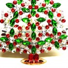 35 cm XXL Festive Xmas Tree Decoration ~ Green Red Clear*