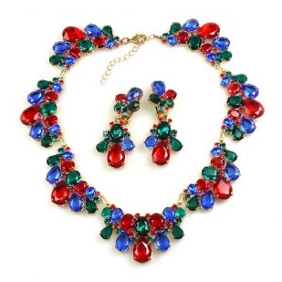 Mood Therapy Set ~ Red Blue Emerald