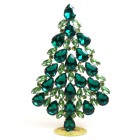 Xmas Teardrops Tree Decoration 20cm ~ Emerald Peridot*
