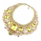 Enchanted Necklace Yellow Pink ~ Extra Big