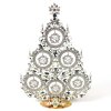 26 cm XL Xmas Tree with Snowflakes ~ Clear Crystal*