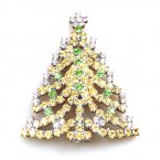 Chain Xmas Tree Brooch #08*