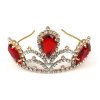 Majesty Tiara ~ Clear Crystal&Red