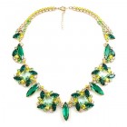 Empathy Necklace ~ Emerald Green Yellow