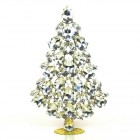Xmas Teardrops Tree Decoration 20cm ~ Clear Crystal*