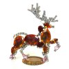 Reindeer ~ Christmas Stand-up Decoration Large Topaz (R)*