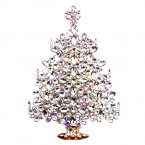 37 cm XXL Festive Xmas Tree Decoration ~ Clear Crystal*