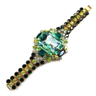 Enchanted Bracelet ~ Green Tones