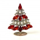 Xmas Tree Standing Decoration #09 ~ Red Clear*