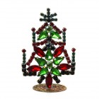 One Flower Tree Standing 8cm ~ Green Red Emerald*