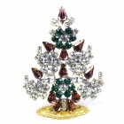 Xmas Tree Standing Decoration #04 ~ Purple Clear Emerald*