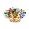 Flower Basket Pin #2