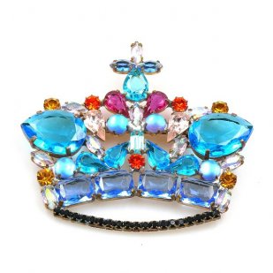 Monarch Crown ~ Aqua