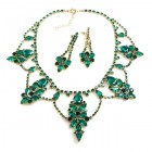 Alpine Quarterfoil Set ~ Emerald