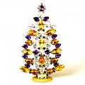 2022 Xmas Tree Decoration 18cm Navettes ~ Topaz Purple*