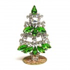 Xmas Tree Standing Decoration #06 ~ Clear Green 8cm*
