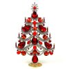 Xmas Tree Standing Decoration #02 ~ Red Clear