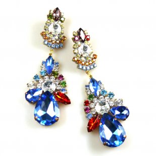 Parisienne Bloom Earrings Pierced ~ Winter*