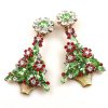 Christmas Flower Earrings ~ #2