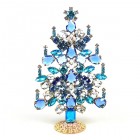 Xmas Tree Standing Decoration #06 ~ Clear Blue