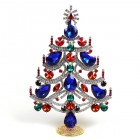 Xmas Tree Standing Decoration #02 ~ Sapphire Red Emerald