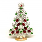 2024 Xmas Tree Decoration 20cm Ovals ~ Red Green Clear*