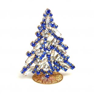 Navette Xmas Tree Stand-up ~ Clear Blue*