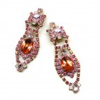 Moonglow Earrings Clips ~ Extra Peach*