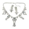 Pretty in Crystal Rhinestone Set ~ Silver Plated Pretty in Crystal Rhinestone Set ~ Silver Plated