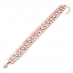 Stacy Bracelet ~ Opaque Pink