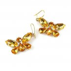 Butterflies Earrings ~ Yellow*