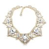 Roxanne Necklace ~ Clear Crystal