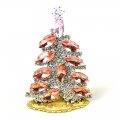 Xmas Navette Standing Tree ~ Pink Clear*