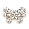 Clear Crystal Butterfly ~ Large