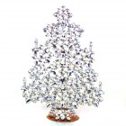 32 cm XXL Xmas Tree Decoration Teardrops ~ Clear Crystal*