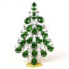 Xmas Teardrops Tree Decoration 20cm ~ Green Clear*