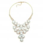 Hersheys Necklace ~ Opaque White