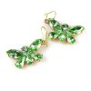 Butterflies Earrings ~ Green
