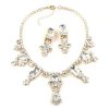 Pretty in Crystal ~ Rhinestone Necklace Set