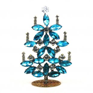 Xmas Tree Standing Decoration #15 ~ Aqua Clear*