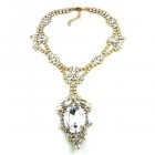 Perseus Necklace ~ Clear Crystal