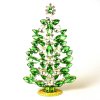 2022 Xmas Tree Decoration 18cm Navettes ~ Green Clear*