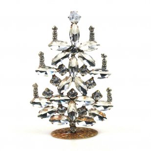 Xmas Tree Standing Decoration #15 ~ Clear Crystal*