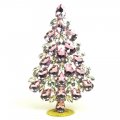 Xmas Teardrops Tree Decoration 20cm ~ Pink Clear*