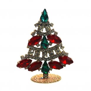 Xmas Tree Standing Decoration #09 ~ Red Emerald Clear*
