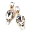 Gallery Earrings Clips ~ Clear Crystal*