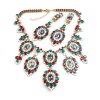 Magic Carpet Necklace Set with Earrings