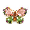 Butterfly Multicolor Brooch ~ #3